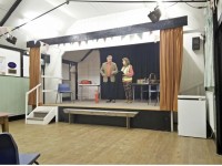 Kate (Trish) giving the third degree to Steve (Malc)